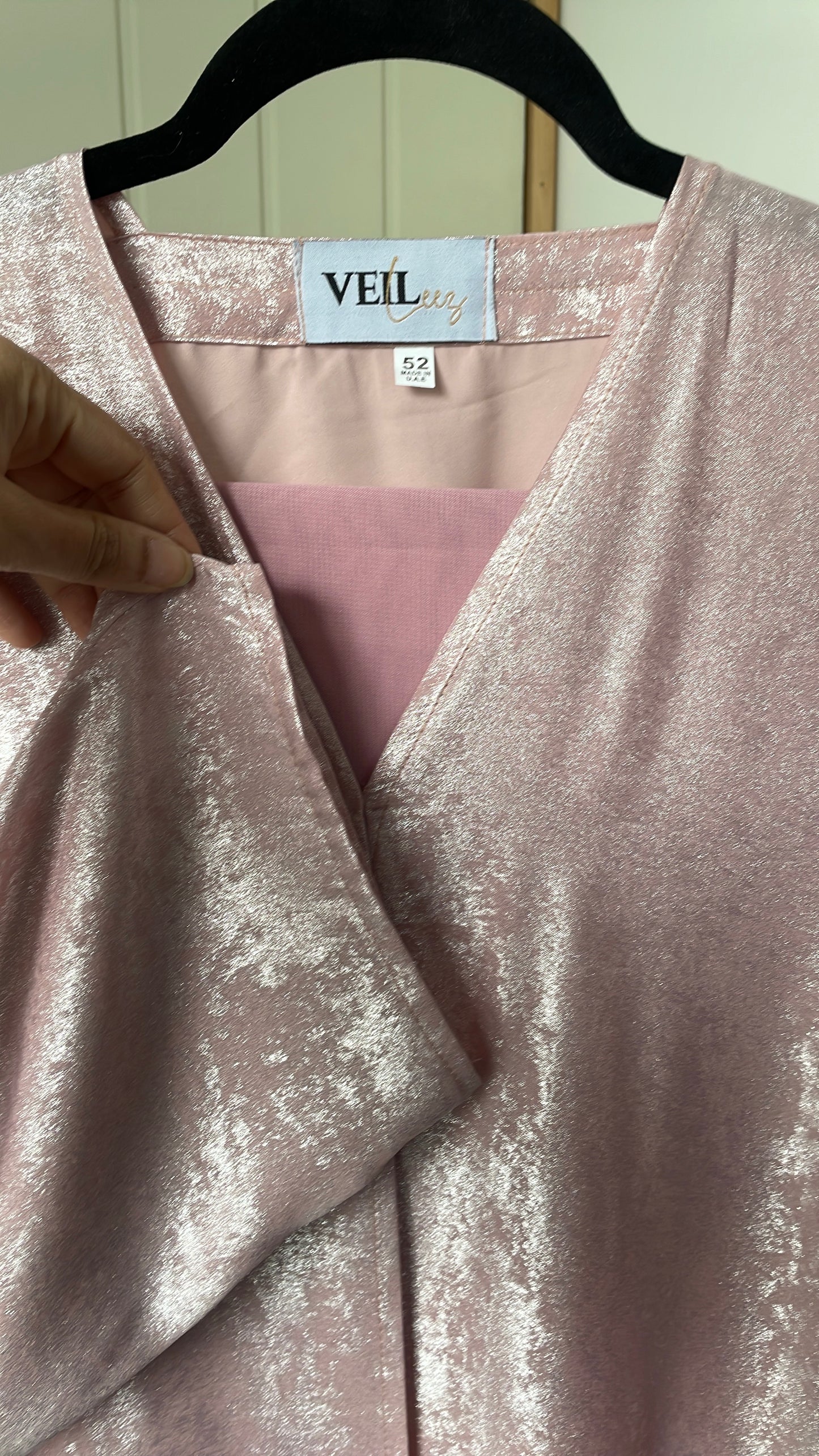 Noreen Fariha Abaya- Blush Pink (Abaya ONLY )