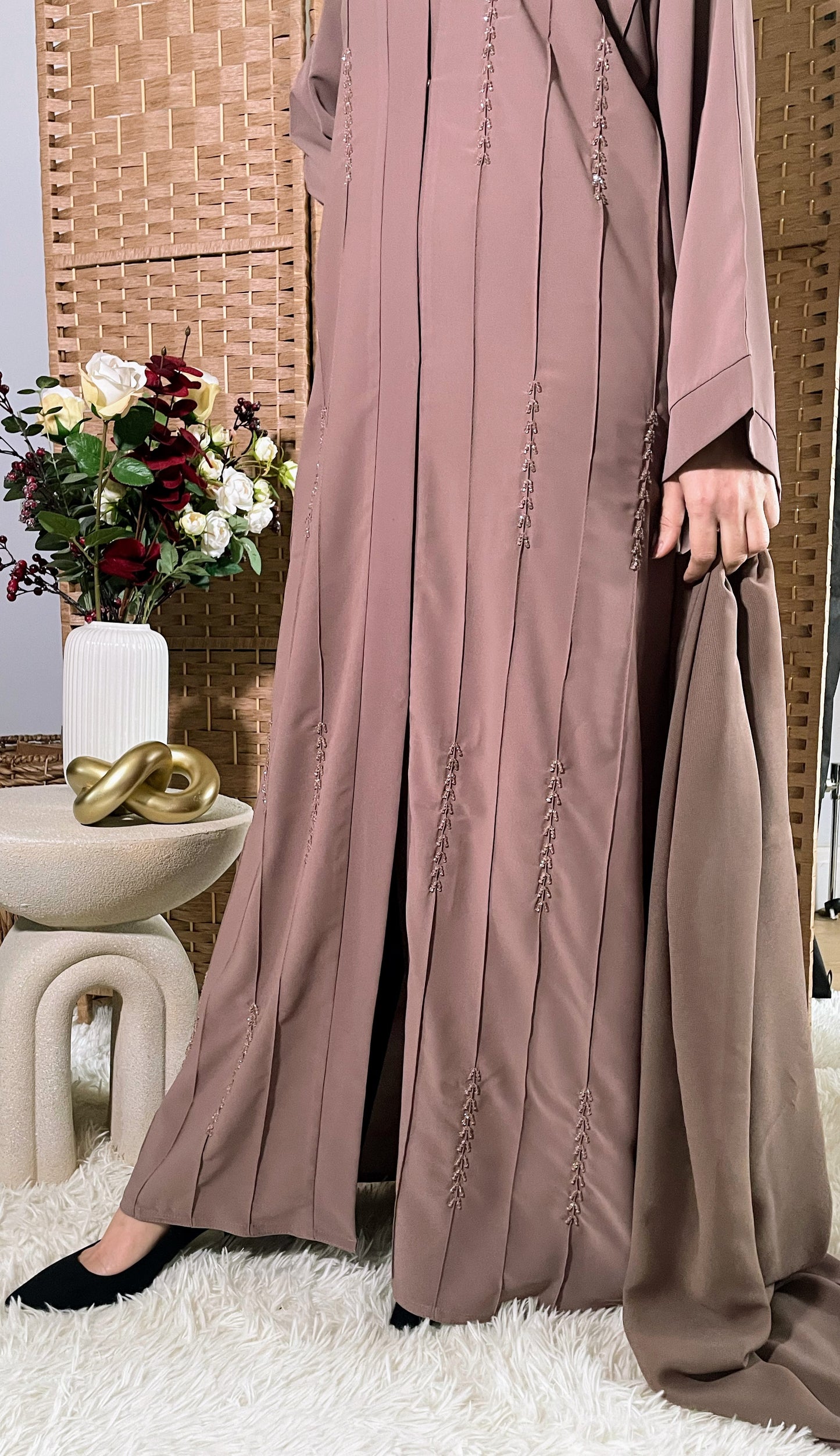 Dania Abaya - Taupe