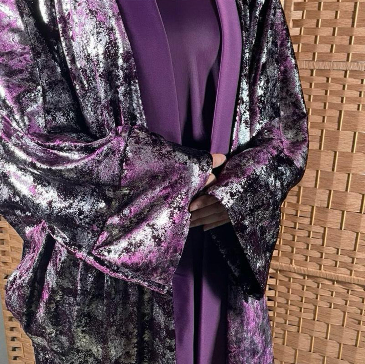 Naila Abaya - Purple