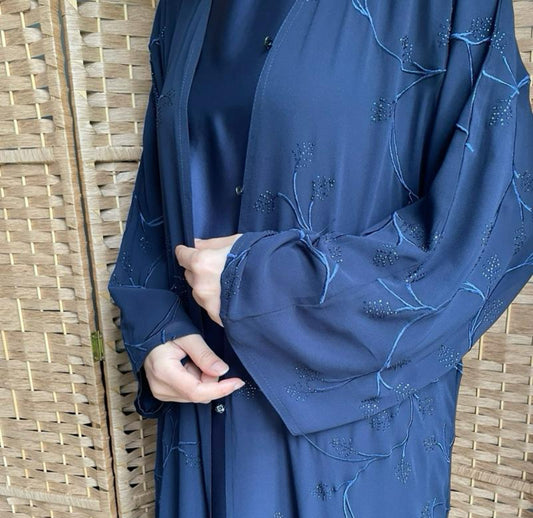 Aiza Abaya Blue