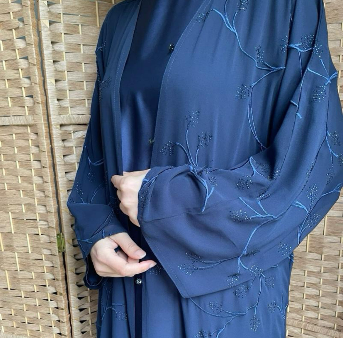 Aiza Abaya Blue