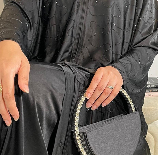 Alayna Abaya set - Black