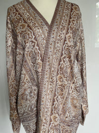 Gold/Brown Blend Pashmina Kimono/ Wrap — Image 1