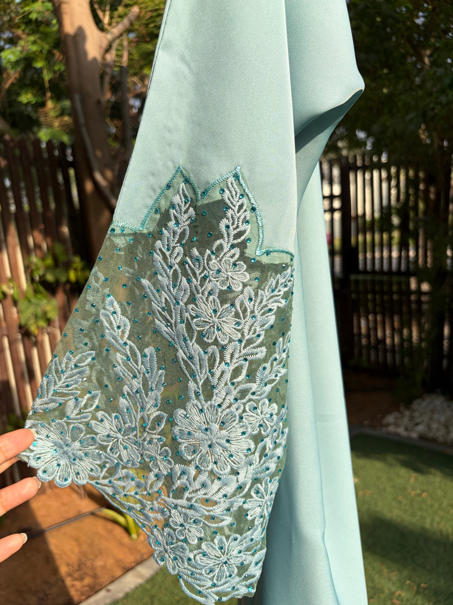 Aqsa Abaya- Mint
