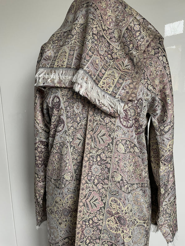Pashmina Abaya Mauve Mix  #25