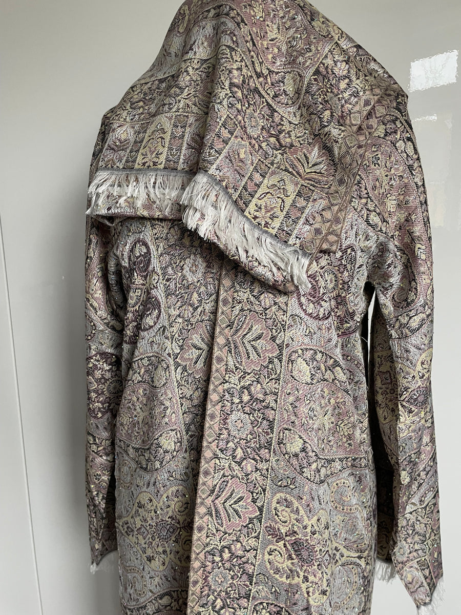Pashmina Abaya Mauve Mix  #25