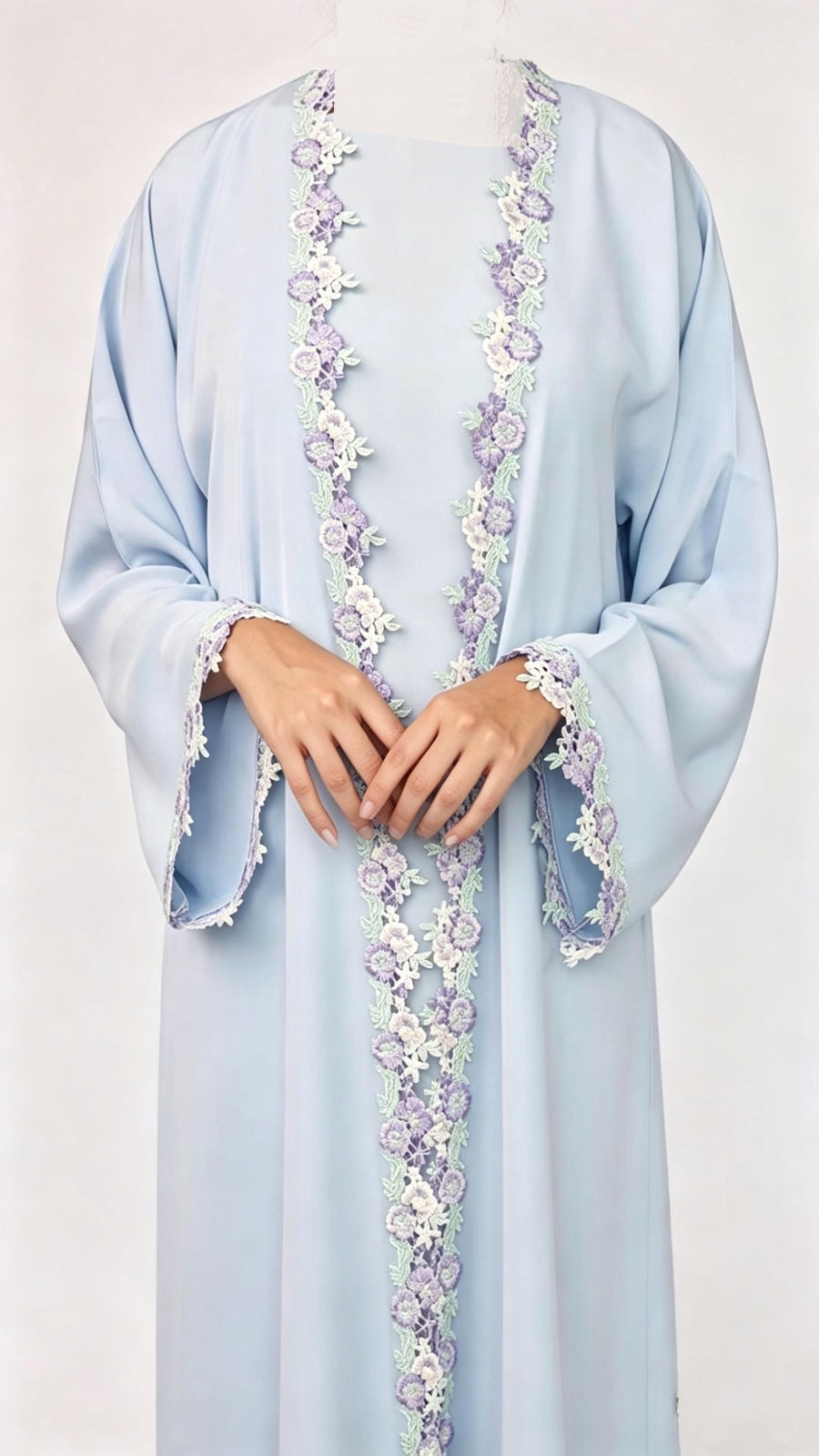 Reem Abaya - Light Blue