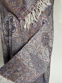 Pashmina Abaya Lilac Wave   #4