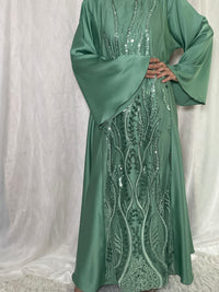 Lamia Abaya -Green — Image 1