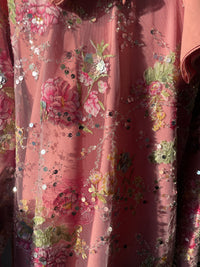 Luxurious Kinza Abaya Set Pink — Image 3
