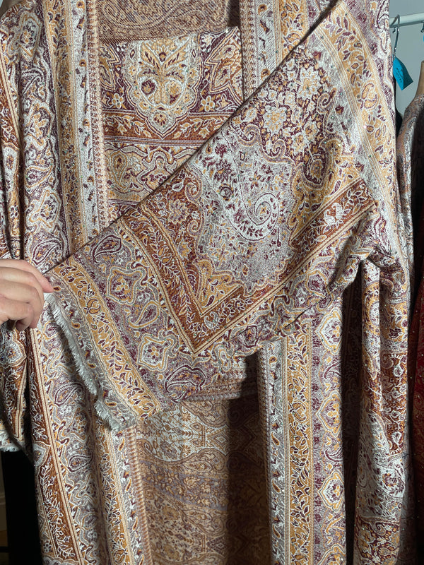 Pashmina Abaya Light Mustard #16