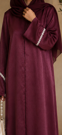 Rabia Abaya - Maroon