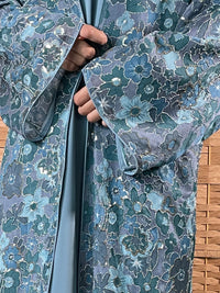 Saniyah Abaya - Blue — Image 5