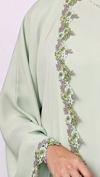 Reem Abaya - Sage Green