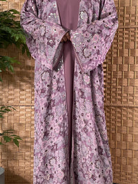 Saniyah Abaya - Purple — Image 3