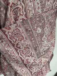 Maroon blend Pashmina Kimono/ Wrap — Image 4