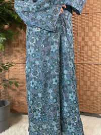 Saniyah Abaya - Blue — Image 2