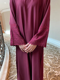 Aqsa Abaya- Maroon