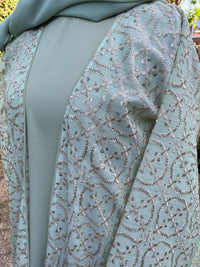 Dina Abaya - Mint Green