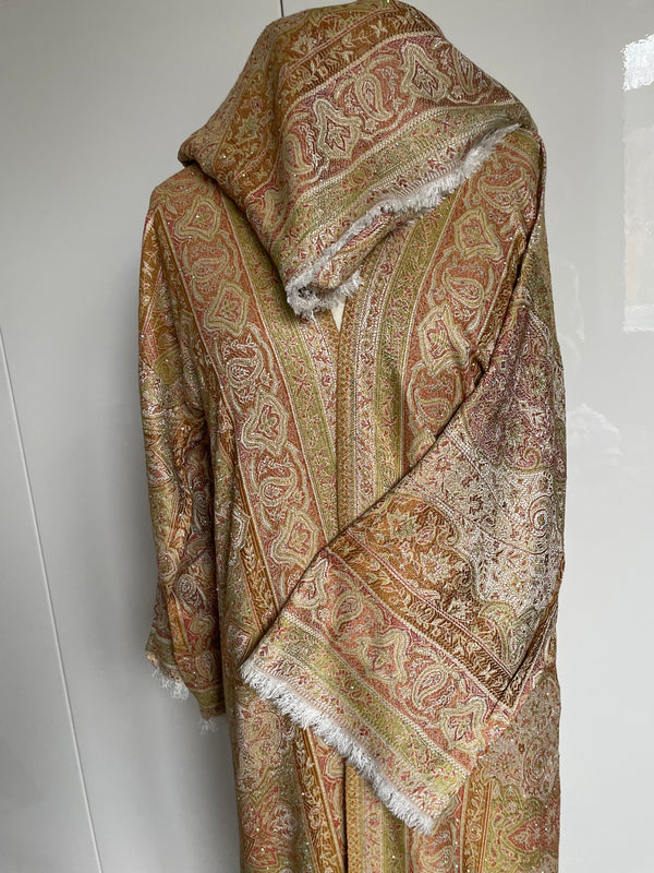 Pashmina Abaya Lime  #17