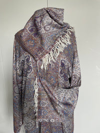 Pashmina Abaya Lilac Wave   #4