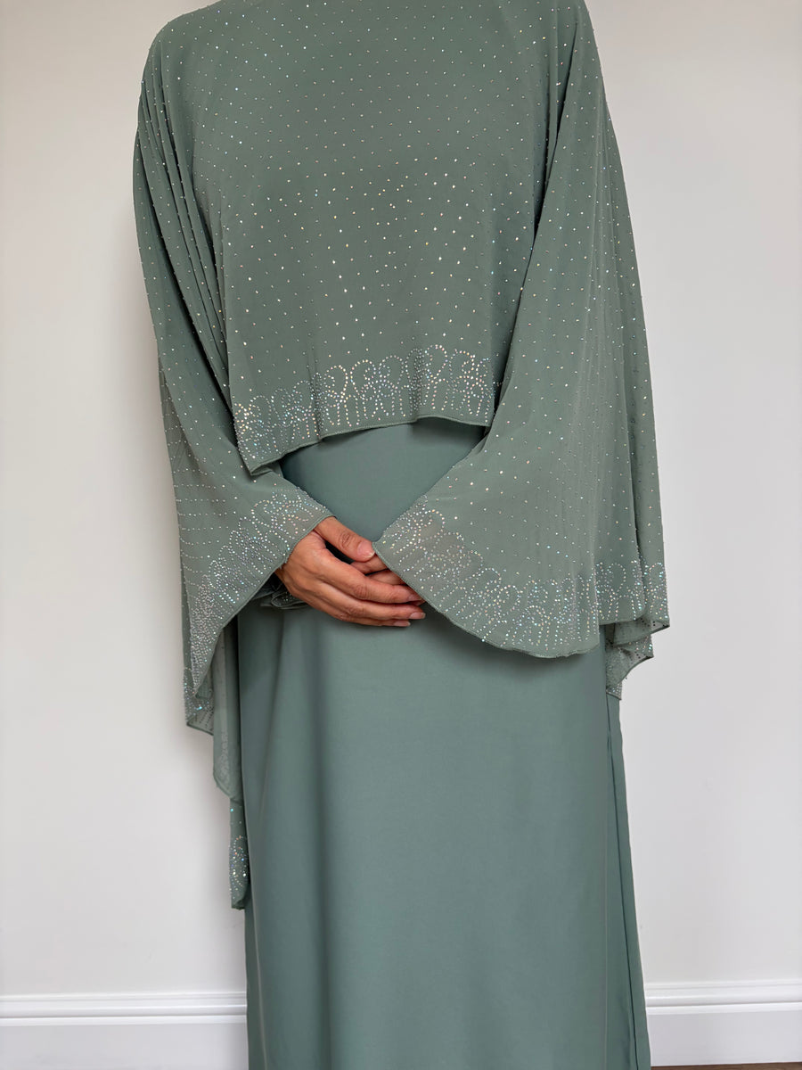 Narz Abaya - Sage Green