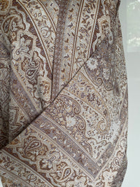 Gold/Brown Blend Pashmina Kimono/ Wrap — Image 2