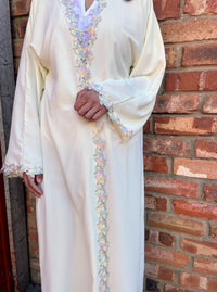 Maham Abaya - Butter Yellow