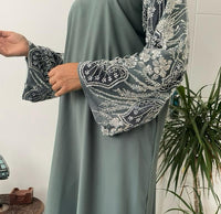 Aisha Abaya -Sage Green Sale