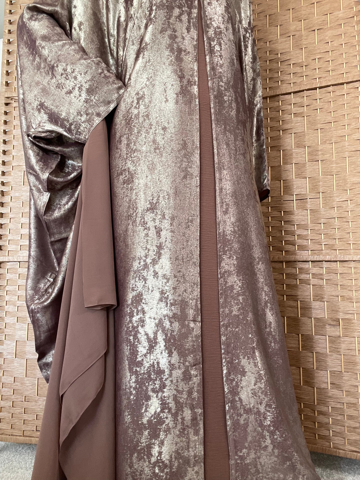 Noreen Fariha Abaya - Mocha Brown