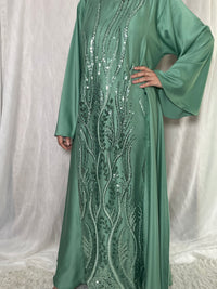 Lamia Abaya -Green — Image 3