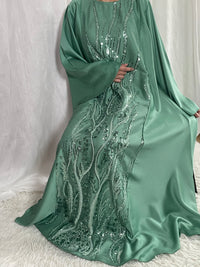 Lamia Abaya -Green — Image 4