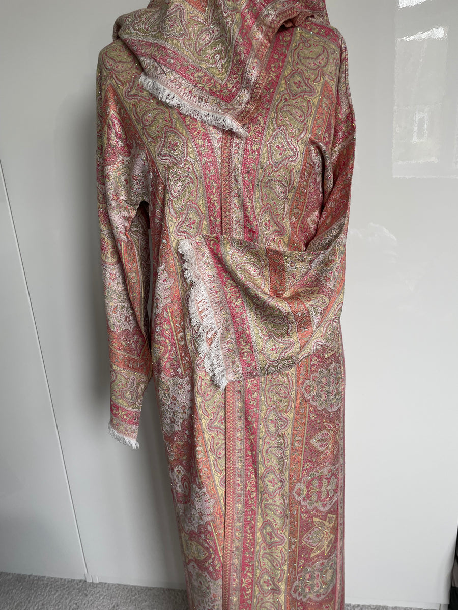 Pashmina Abaya Peach   #7