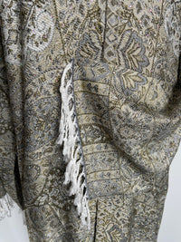 Pashmina Abaya Olive  #8