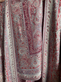 Pashmina Abaya Red Lilac #20