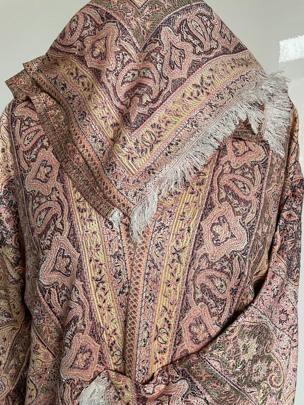 Pashmina Abaya Baby pink  #13