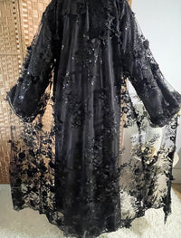 Nora Abaya- Black Outer Abaya Only (Sale)