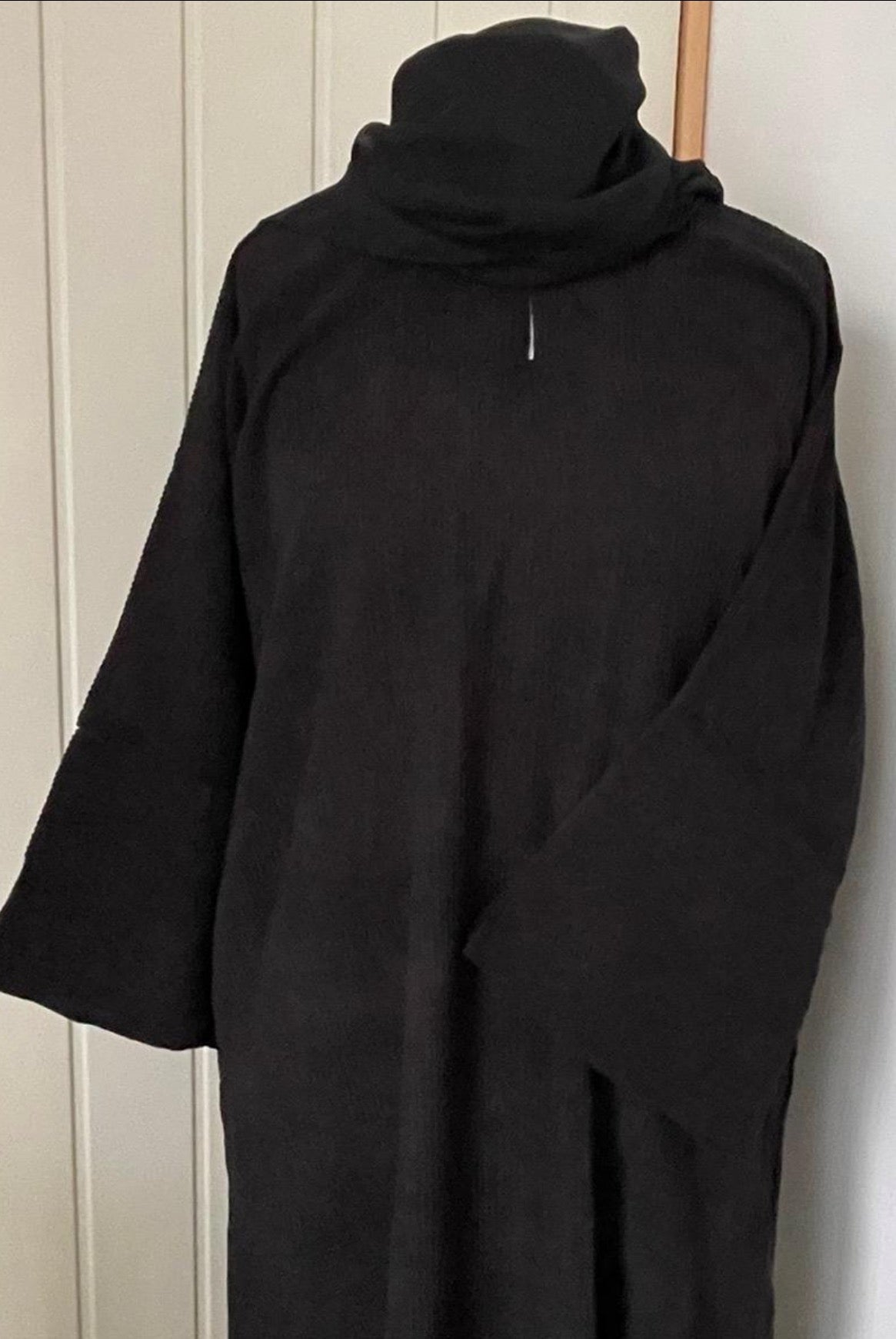 Corduroy Abaya -Black