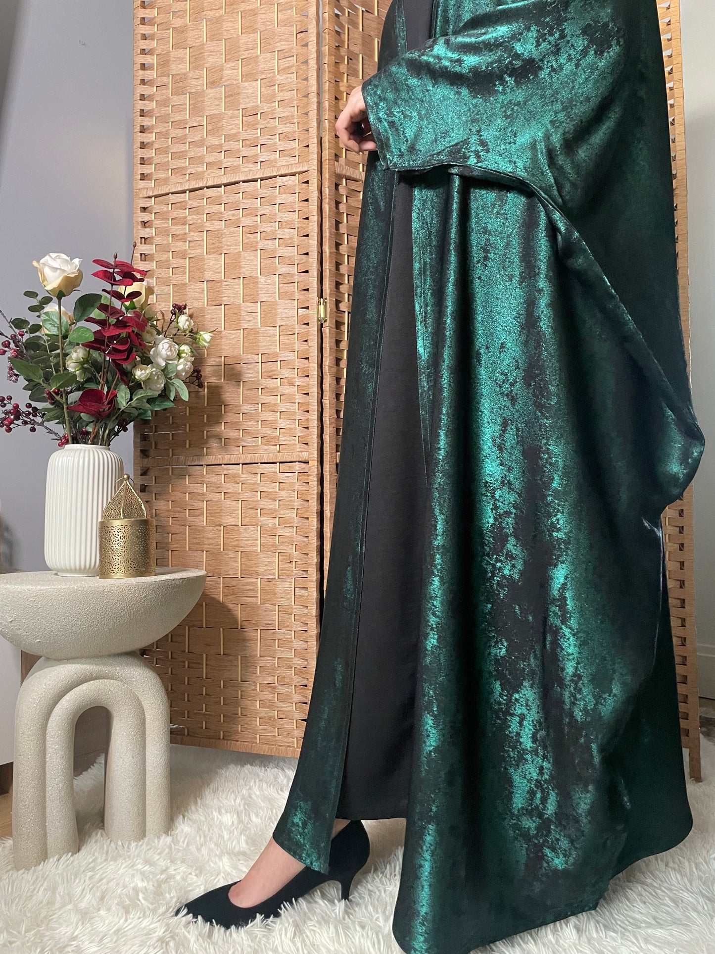 Noreen Fariha Abaya- Green