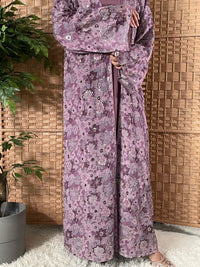 Saniyah Abaya - Purple — Image 5