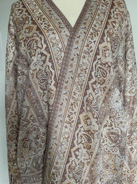 Gold/Brown Blend Pashmina Kimono/ Wrap — Image 4