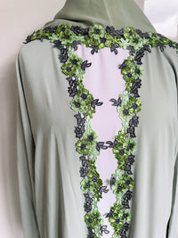 Reem Abaya - Sage Green