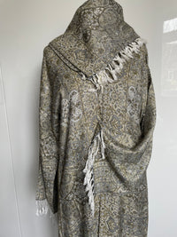 Pashmina Abaya Olive  #8
