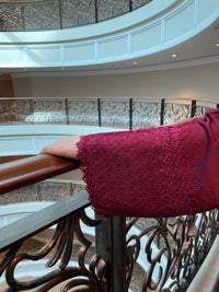 Aqsa Abaya- Maroon