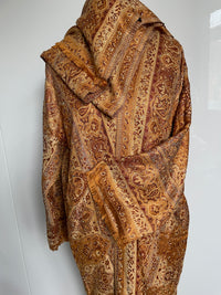 Pashmina Abaya Deep Mustard #14