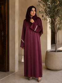 Rabia Abaya - Maroon