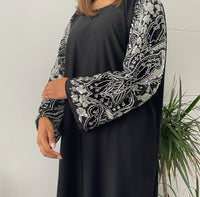 Aisha Abaya -Black Sale