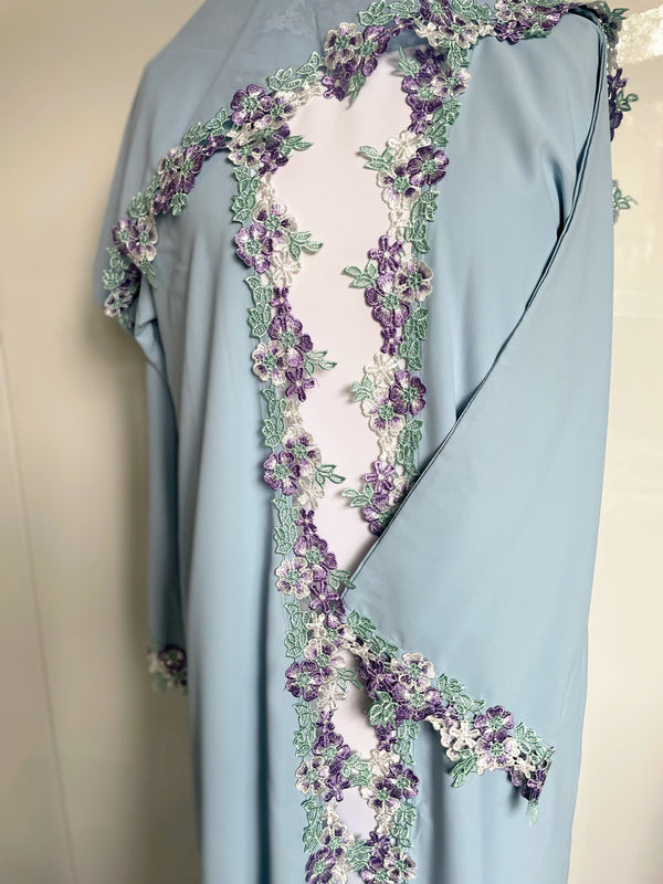 Reem Abaya - Light Blue