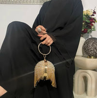 Maya Abaya - Black Chiffon