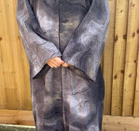 Marble Abaya-Grey